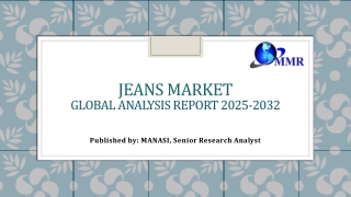 Global Jeans Market Growth & Trends (2024-2032)