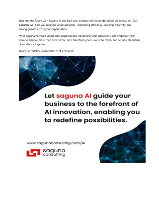 Saguna Consulting
