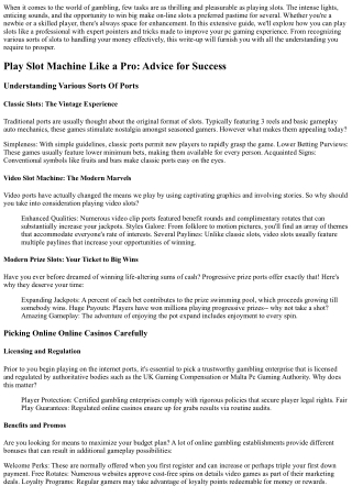 Play  Pokies Like a  Professional:  Advice for  Victory