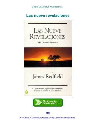 Books  Las nueve revelaciones