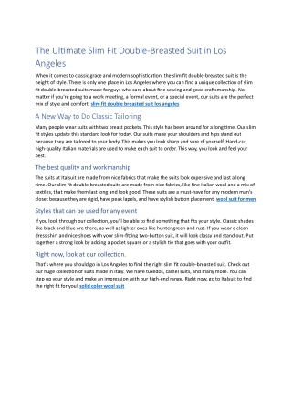 navy blue double breasted tuxedo