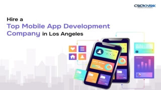 Hire a Mobile App Development Company in Los Angeles