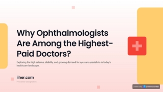 The High Pay of Ophthalmologists – Key Reasons Explained