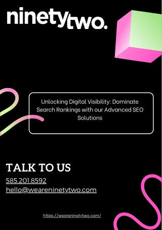 ninety two seo services