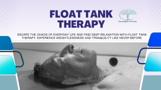 Float Tank Therapy: The Ultimate Stress Relief Solution