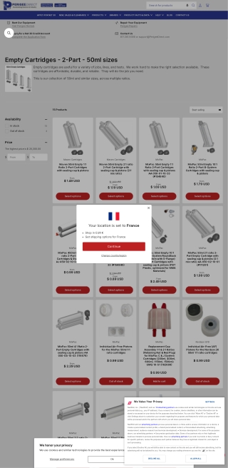 Premium 50ml Empty Cartridges in Texas – Order Today