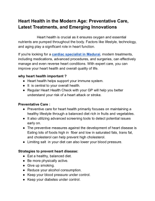 Heart Health in the Modern Age_ Preventative Care, Latest Treatments, and Emerging Innovations (2)