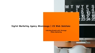 Digital Marketing Agency Mississauga | CS Web Solutions
