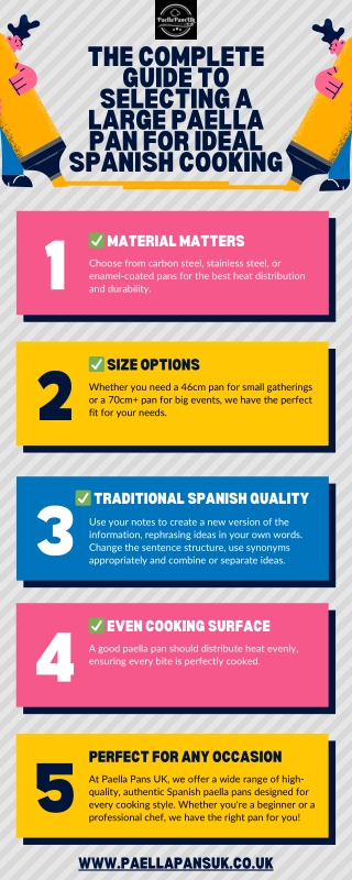 The Complete Guide to Selecting a Large Paella Pan for Ideal Spanish Cooking