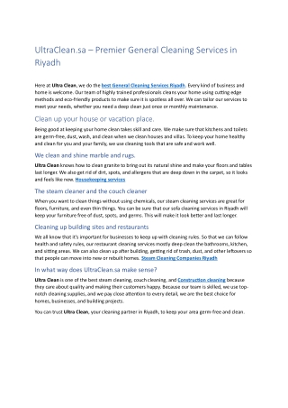 carpet shampoo services