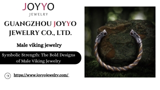 Male viking jewelry - Joyyojewelry.com
