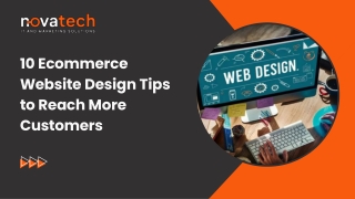10 Ecommerce Website Design Tips to Reach More Customers