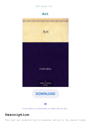 PDF Books Art