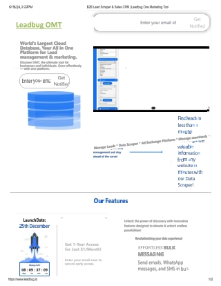 Best B2B Lead Generation & Sales Engagement Platform in India