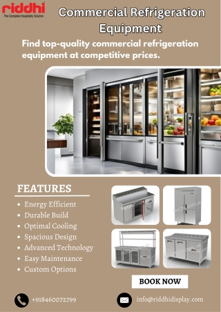 Choosing the Best Refrigeration Equipment for Your Business