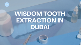 Wisdom tooth extraction Mirdif