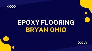 Commercial Epoxy Flooring