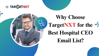 Want to connect with top Hospital CEOs for business growth and marketing outreac