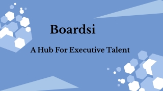 Boardsi - A Hub For Executive Talent