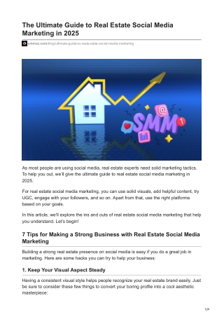 The Ultimate Guide to Real Estate Social Media Marketing