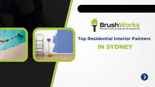 Top Residential Interior Painters in Sydney