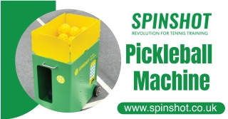 Boost your gaming skills with the Spinshot Sports Padel Ball Machine
