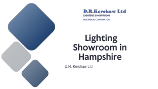LightingShowroominHampshire
