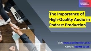 Podcast Studios In Hyderabad | Video Shoot Studio In Hyderabad