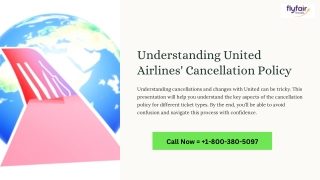 Understanding United Airlines' Cancellation Policy