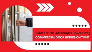 Expert Repairs for Sticking or Broken Hinges