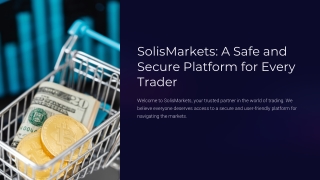 Forex Trading Simplified with Solis Markets
