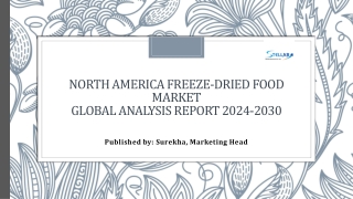 North America Freeze-Dried Food Market Demand, Trends, Growth Factors 2030