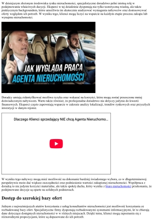 Agencja nieruchomości. Powody, dla których warto skorzystać z agencji nieruchomo