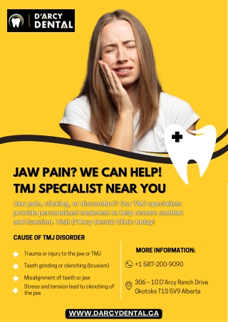 Trusted TMJ Specialist Near You for Effective Treatment
