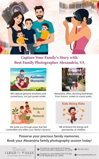 Capture Your Family's Story with the Best Family Photographer Alexandria, VA