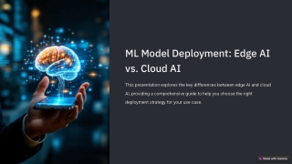 ML Model Deployment_ Edge AI vs. Cloud AI