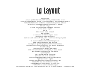 LG layout
