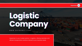 Daynamez: Enhancing Global Trade with Reliable Shipping Services