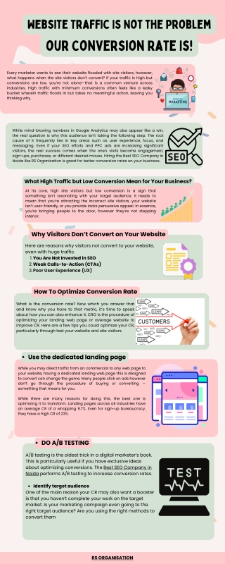 Website Traffic Is Not the Problem—Your Conversion Rate Is! (1)