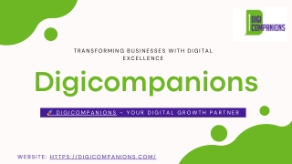 Digital Marketing Excellence with DigiCompanions | Your Growth Partner
