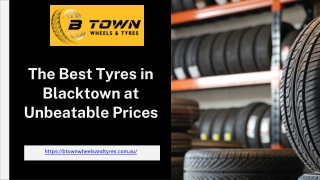 The Best Tyres in Blacktown at Unbeatable Prices (1)