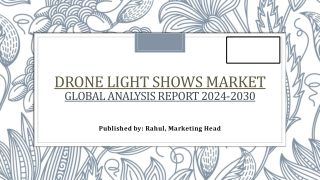 Drone Light Shows  Market
