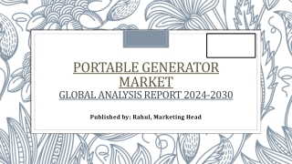 Portable Generator Market