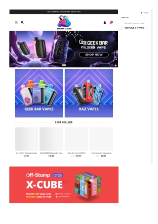 Smokey Cloudz Vape Shop - Your Trusted Vape Store Online