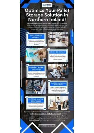 Optimize Your Pallet Storage Solution in Northern Ireland!