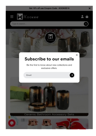 Premium Bathroom Set for a Stylish & Functional Space | Kookee India