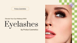 Eyelashes by Prolux Cosmetics