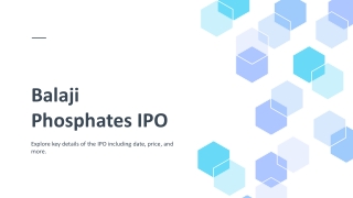 Balaji Phosphates IPO GMP