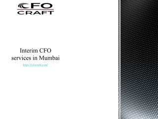 Interim CFO services in Mumbai.