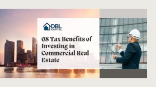 08 Tax Benefits of Investing in Commercial Real Estate